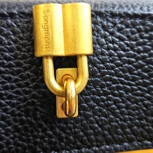 Songmont Luna Crescent Purse Onyx